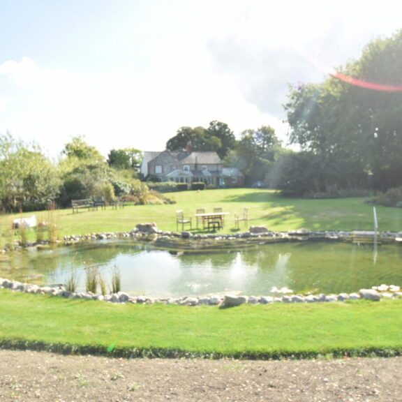 Natural Swimming Pond In Wiltshire