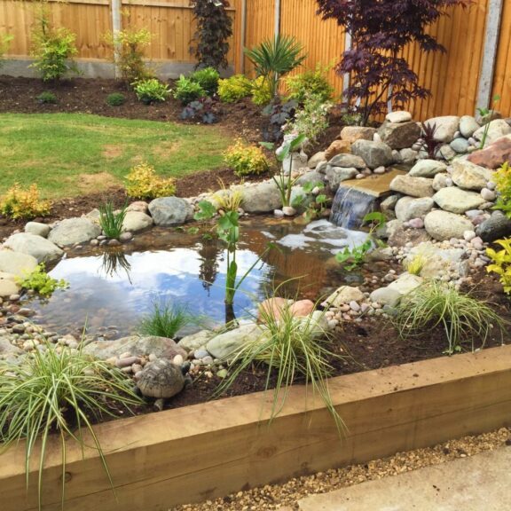 Fish Pond Build