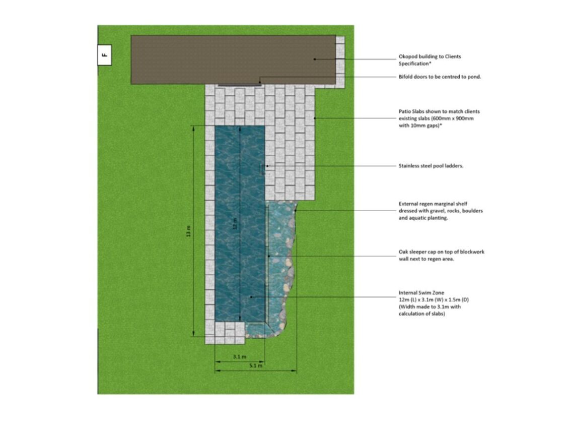 SwimPond Project - South Oxfordshire 3 South Oxfordshire scan from technical swimpond drawing
