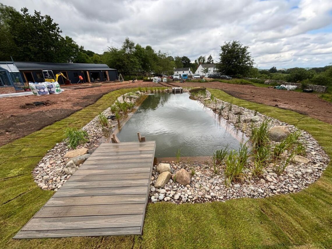 South Wales Swimpond The build2