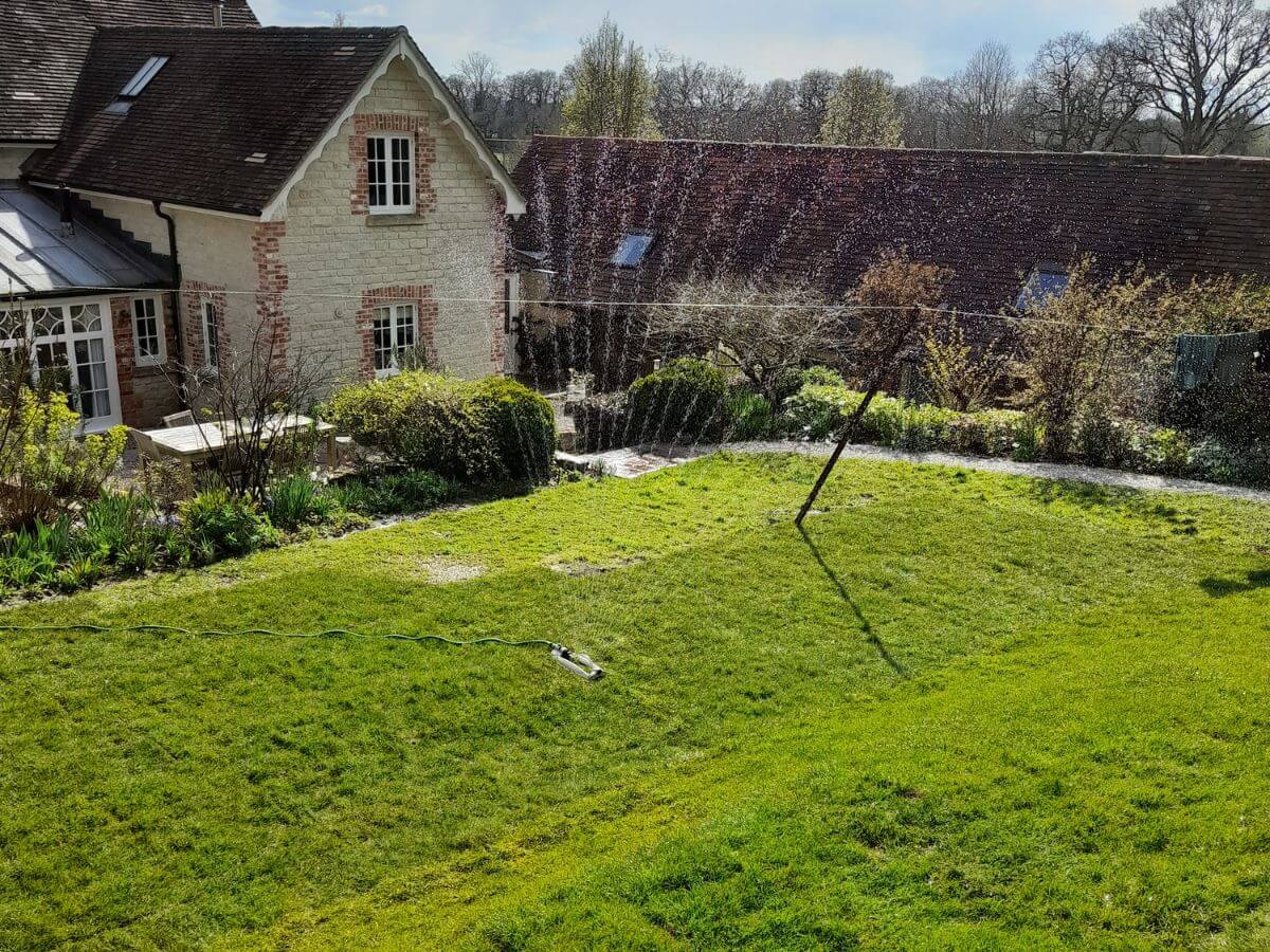 South Wiltshire Formal Swimming Pond Before