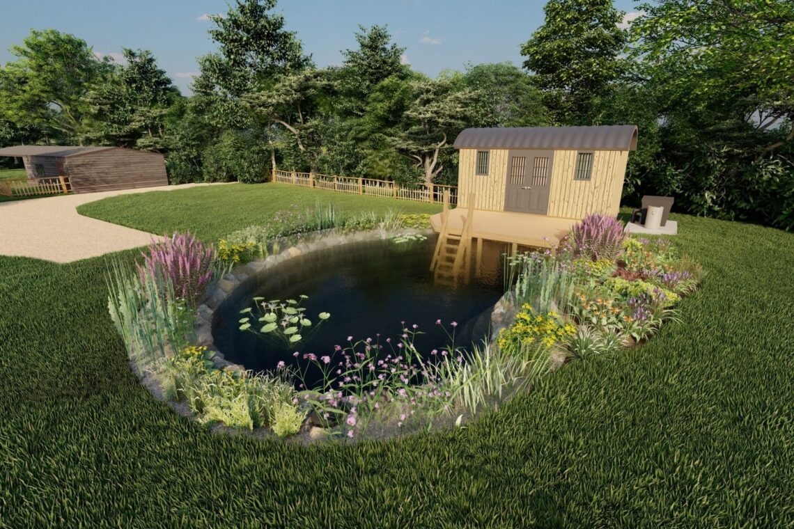 SwimPond Project - Reigate, Surrey 4 Surrey Swimmpond Design
