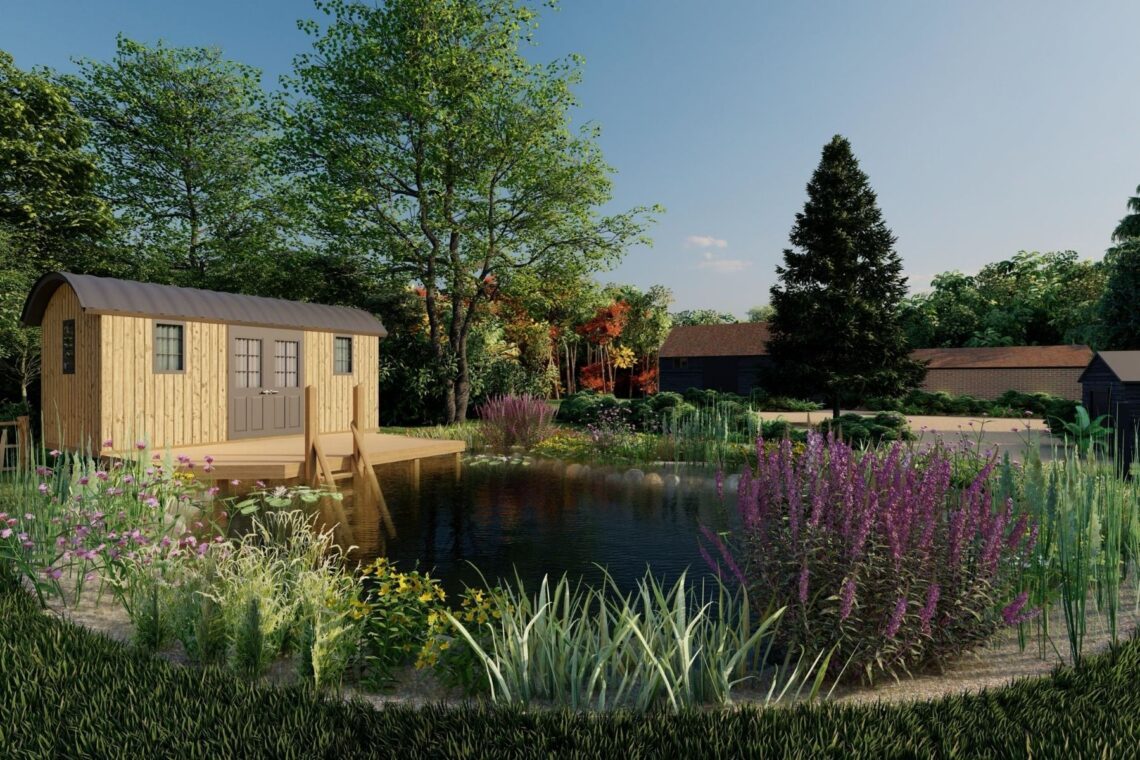 SwimPond Project - Reigate, Surrey 3 Surrey Swimmpond design 1
