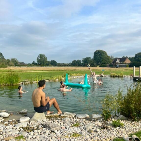 Swimming Pond Fun