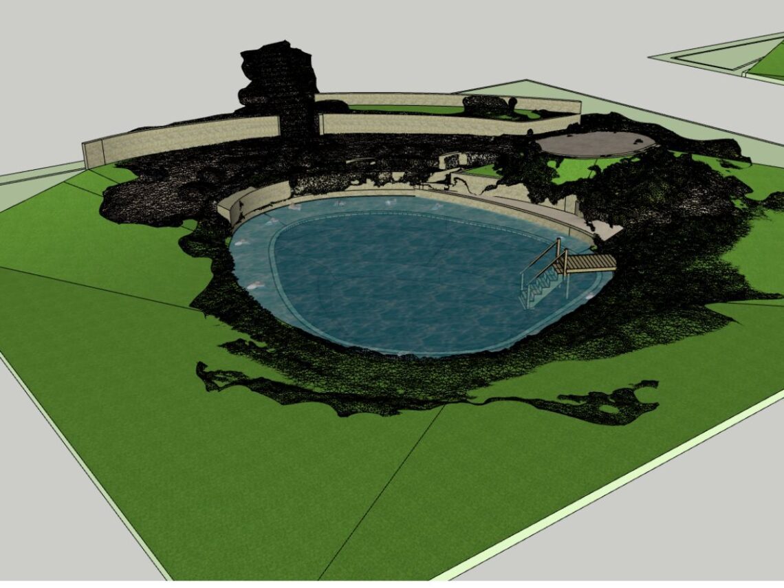The Cotswolds Swimpond Project 2d Model