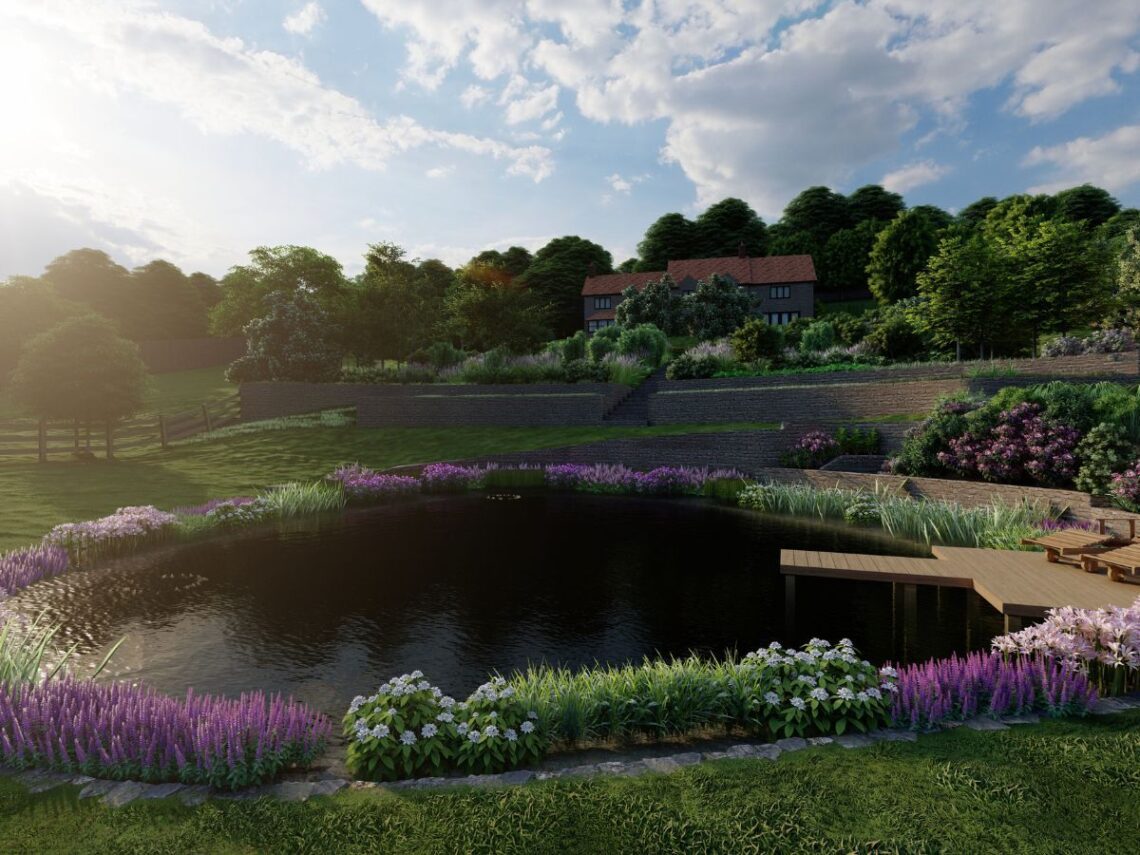 The Cotswolds Swimpond Project Render 1
