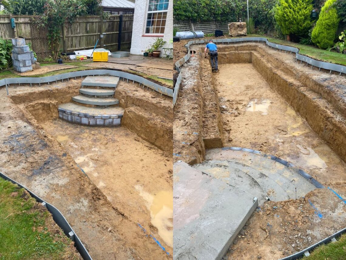 SwimPond Project - West Sussex ii 7 West Sussex ii Build 1