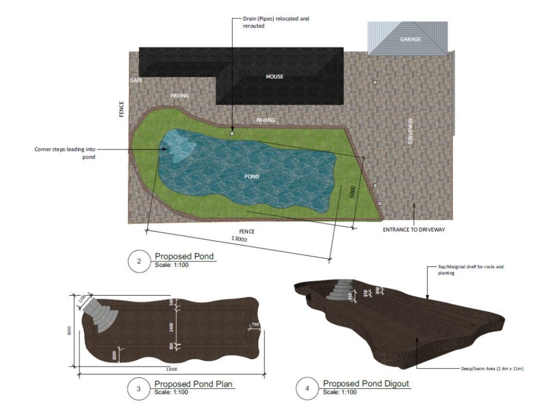 SwimPond Project - West Sussex ii 2 West Sussex ii Site plan