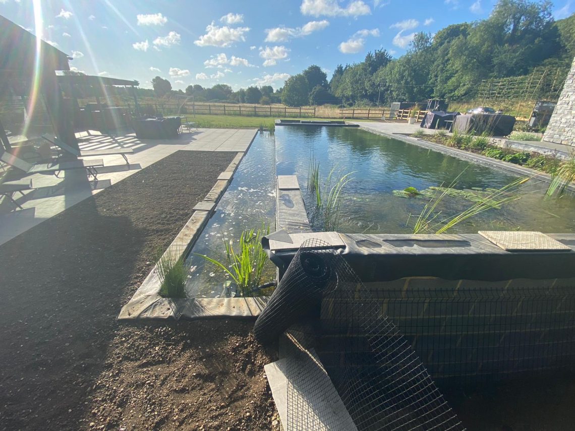 Completed Swim Pond