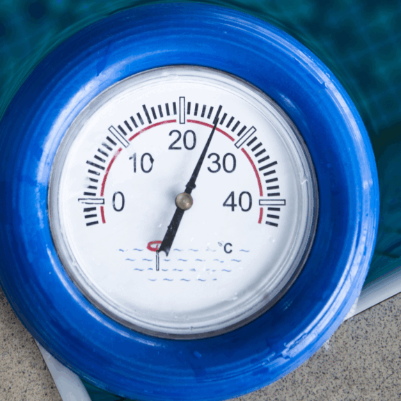 swimming pool temperature
